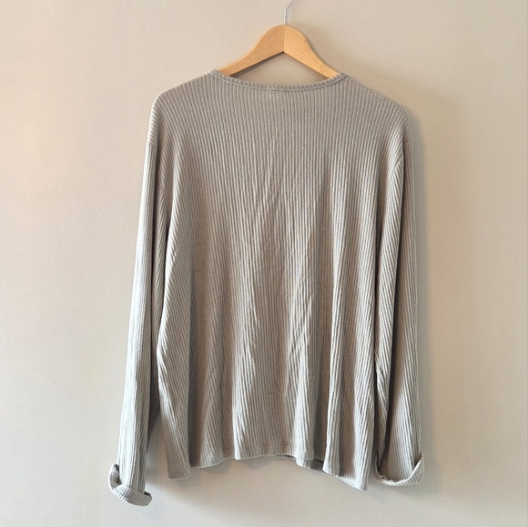 Aritzia Wilfred Button Down Lightweight Casual Cardigan Light Green Size 1X - Picture 8 of 10